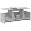 vidaXL Stół pod telewizor 102 x 35 x 45 cm Betonowy szary