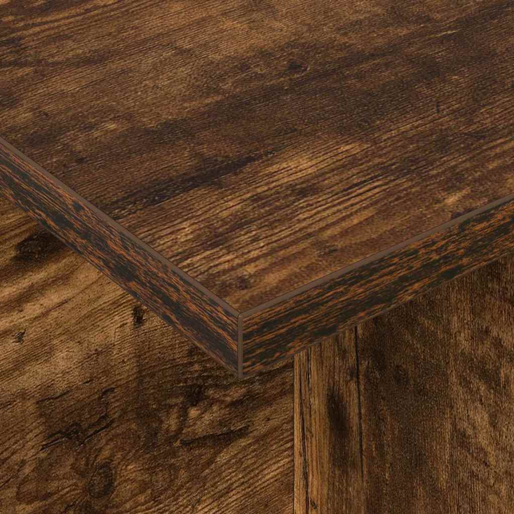 vidaXL Stół pod telewizor Dąb wędzony 102 x 35 x 45 cm