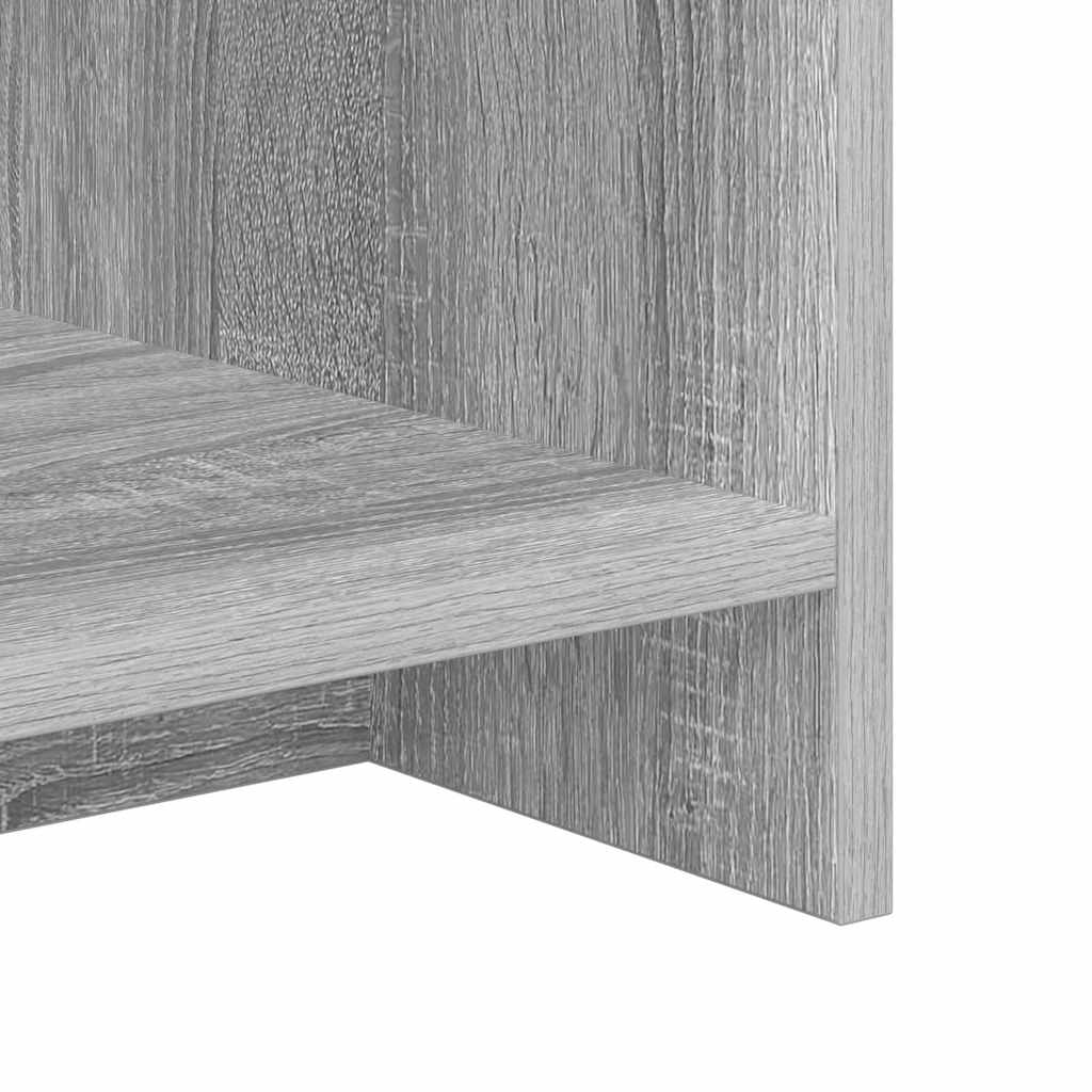 vidaXL Stół pod telewizor Szary Sonoma 102 x 35 x 45 cm