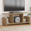vidaXL Stół pod telewizor Dąb rzemieślniczy 102 x 35 x 45 cm