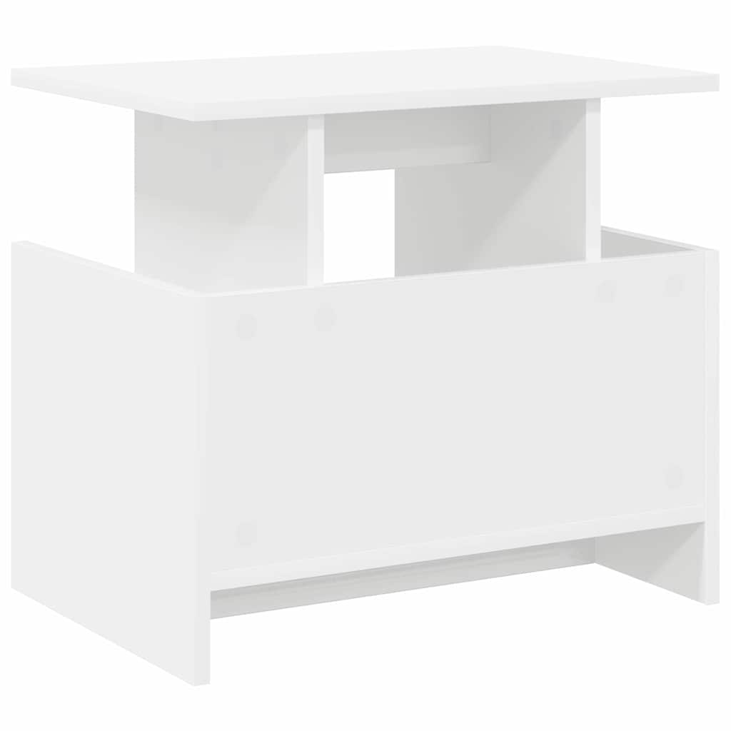 vidaXL Stół pod telewizor Biały 50 x 35 x 45 cm