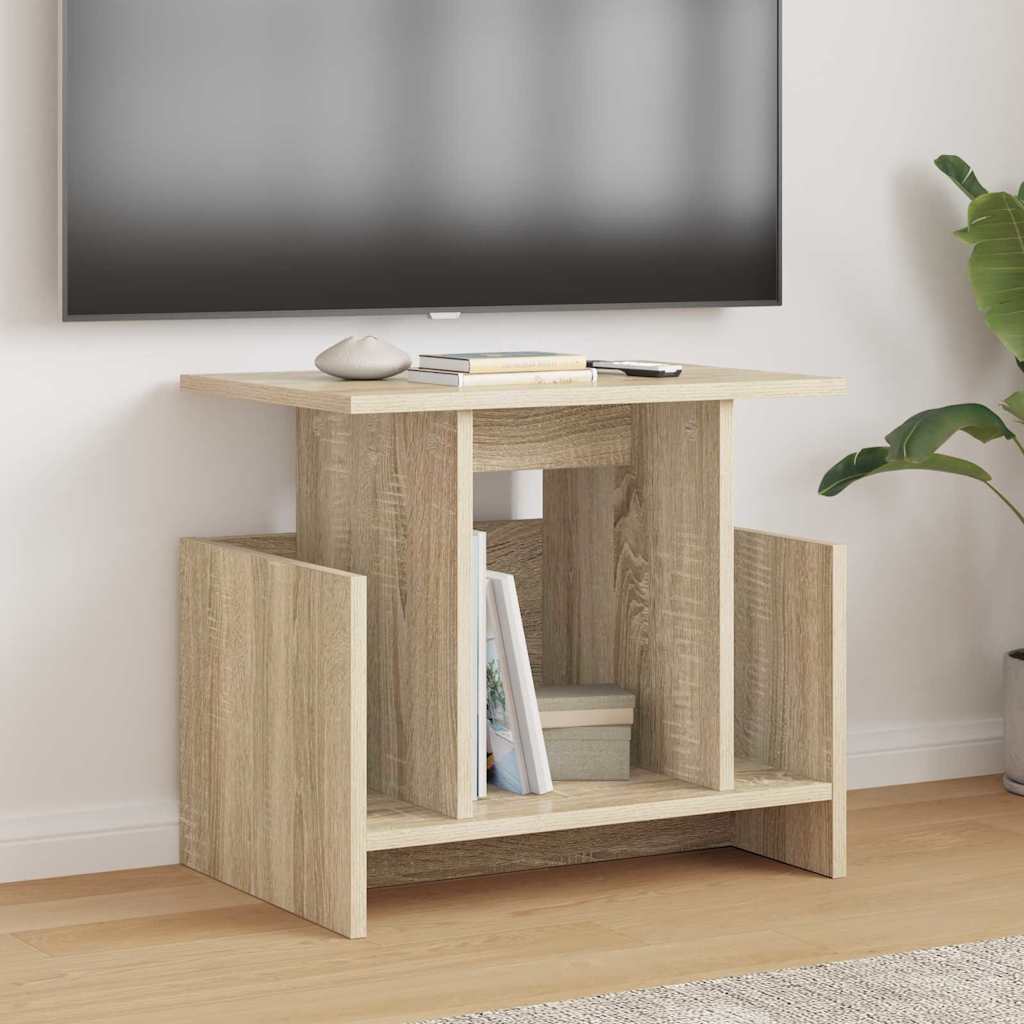 vidaXL Stół pod telewizor 2 pcs Dąb Sonoma 50 x 35 x 45 cm