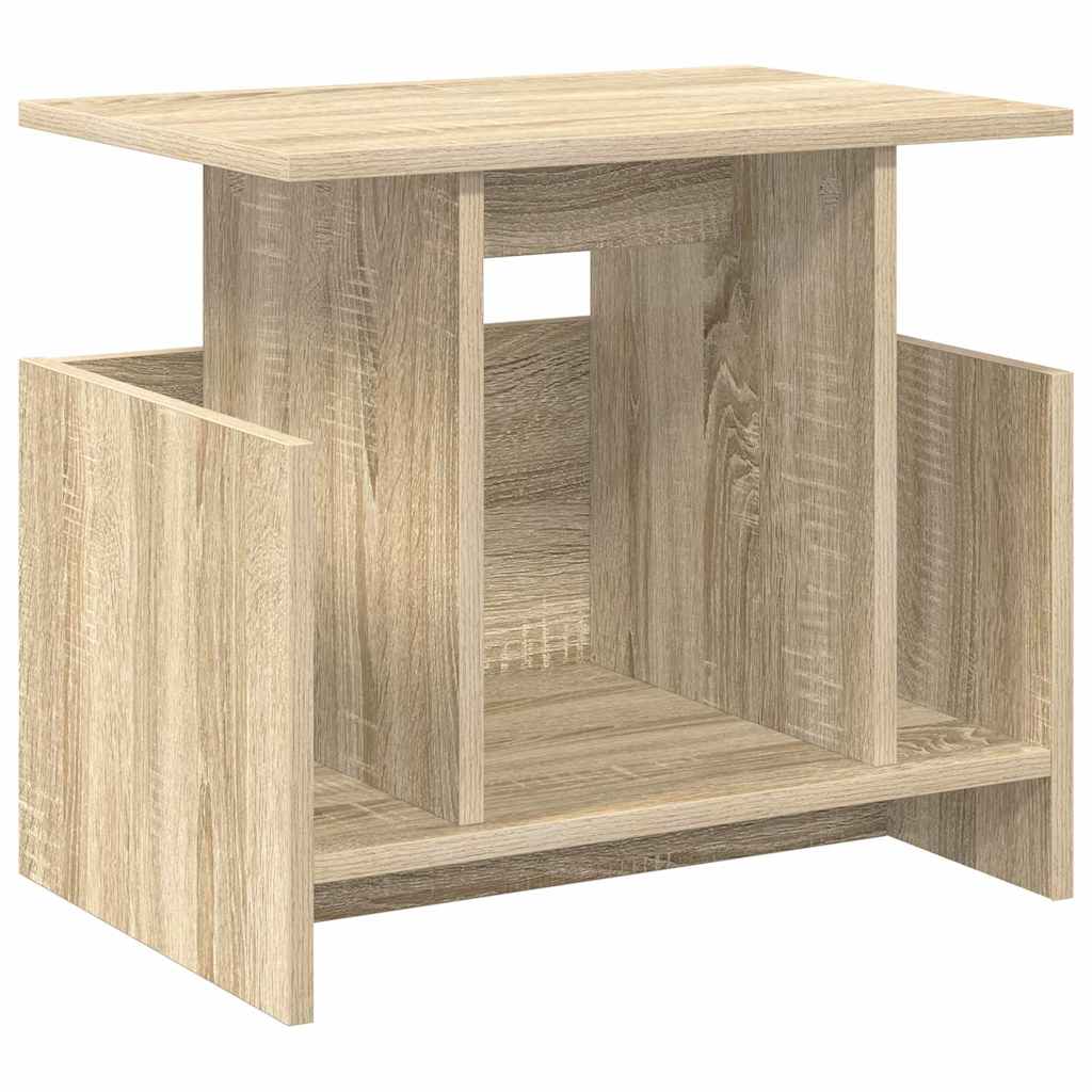vidaXL Stół pod telewizor 2 pcs Dąb Sonoma 50 x 35 x 45 cm