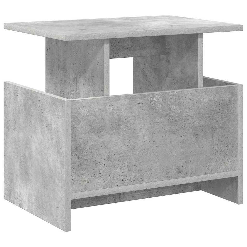 vidaXL Stół pod telewizor Betonowy szary 50 x 35 x 45 cm