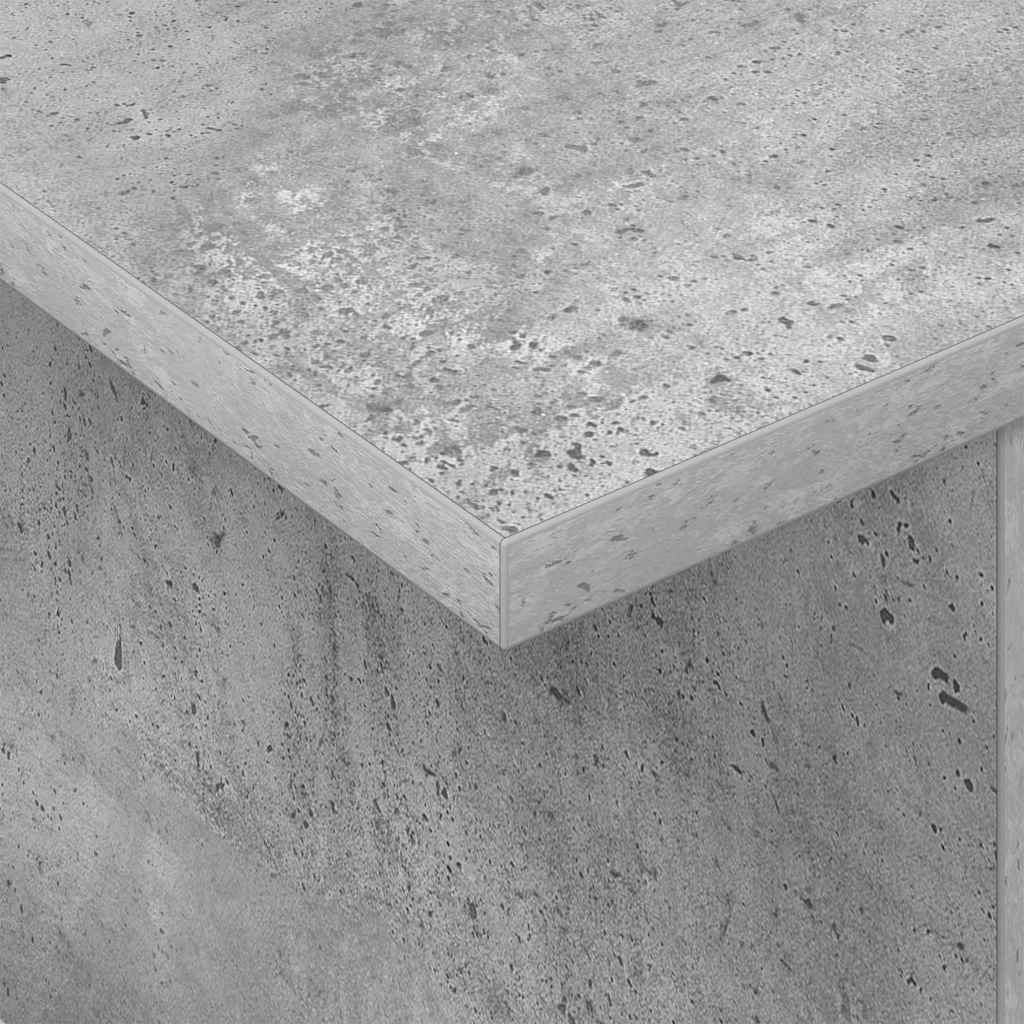 vidaXL Stół pod telewizor 2 pcs Betonowy szary 50 x 35 x 45 cm
