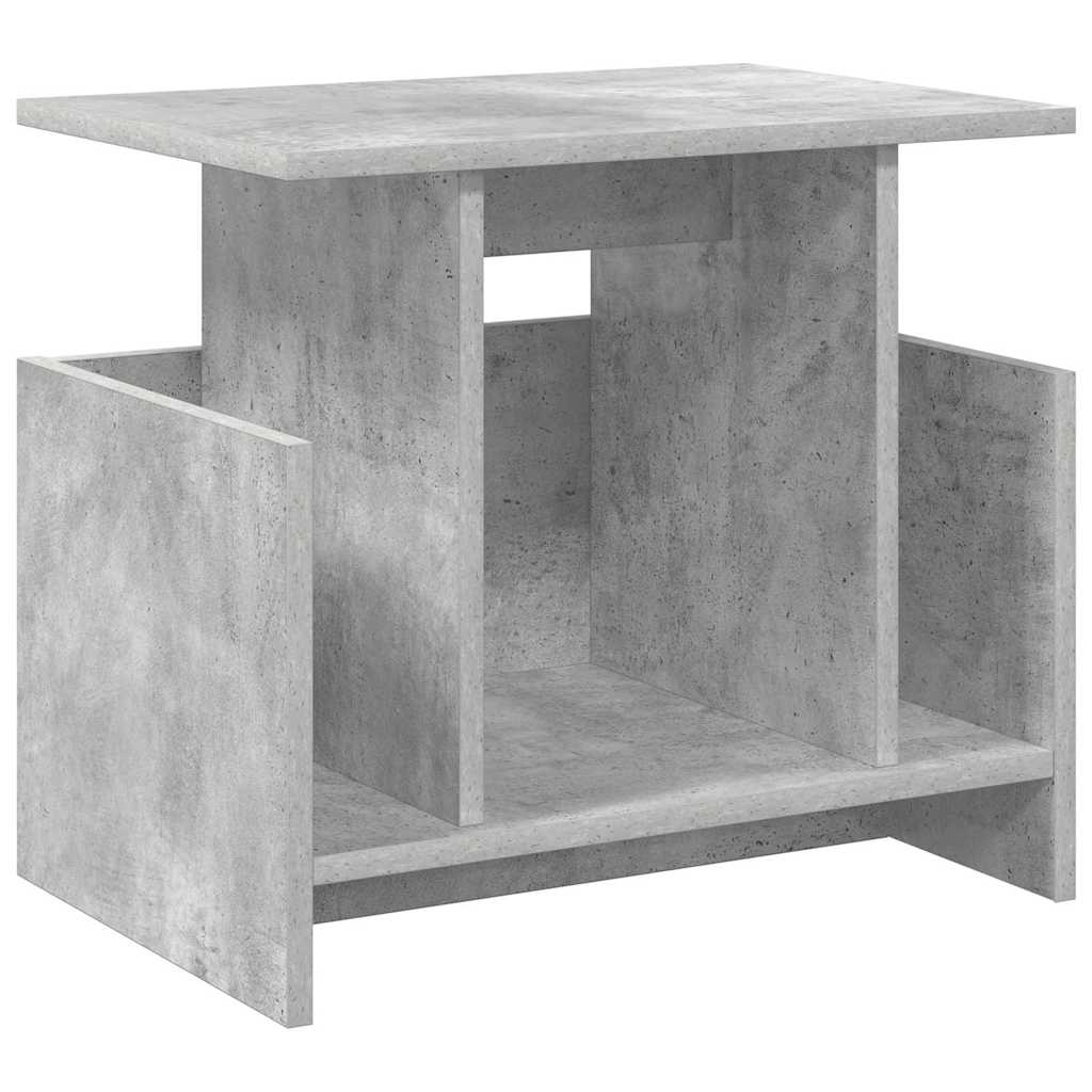 vidaXL Stół pod telewizor 2 pcs Betonowy szary 50 x 35 x 45 cm