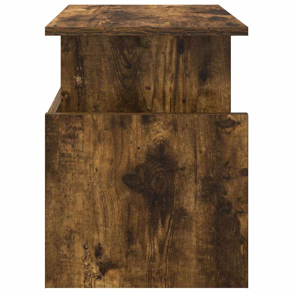 vidaXL Stół pod telewizor 2 pcs Dąb wędzony 50 x 35 x 45 cm