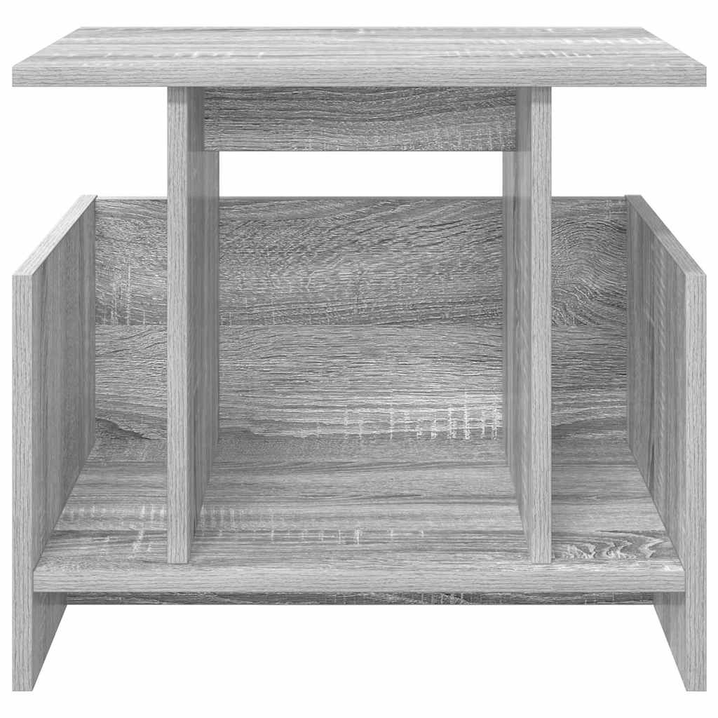 vidaXL Stół pod telewizor 2 pcs Szary Sonoma 50 x 35 x 45 cm