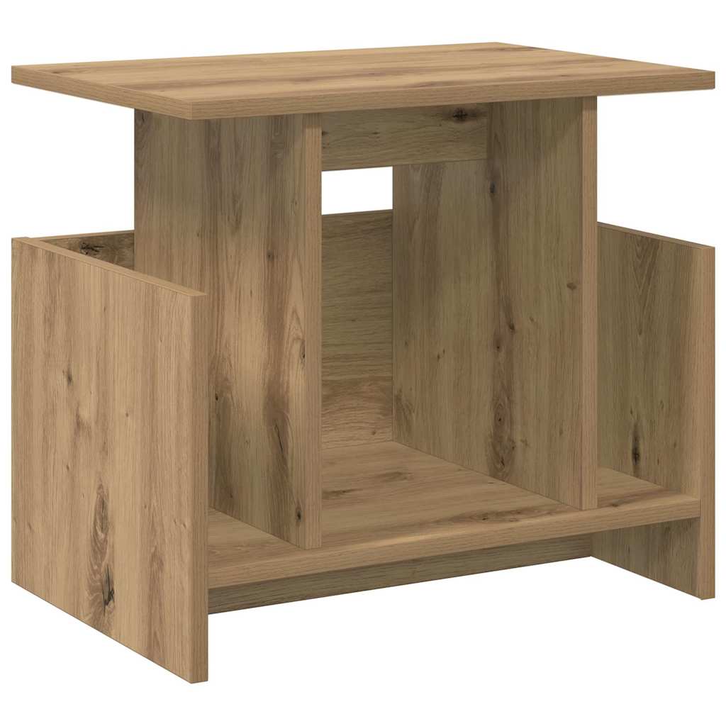 vidaXL Stół pod telewizor 2 pcs Dąb rzemieślniczy 50 x 35 x 45 cm