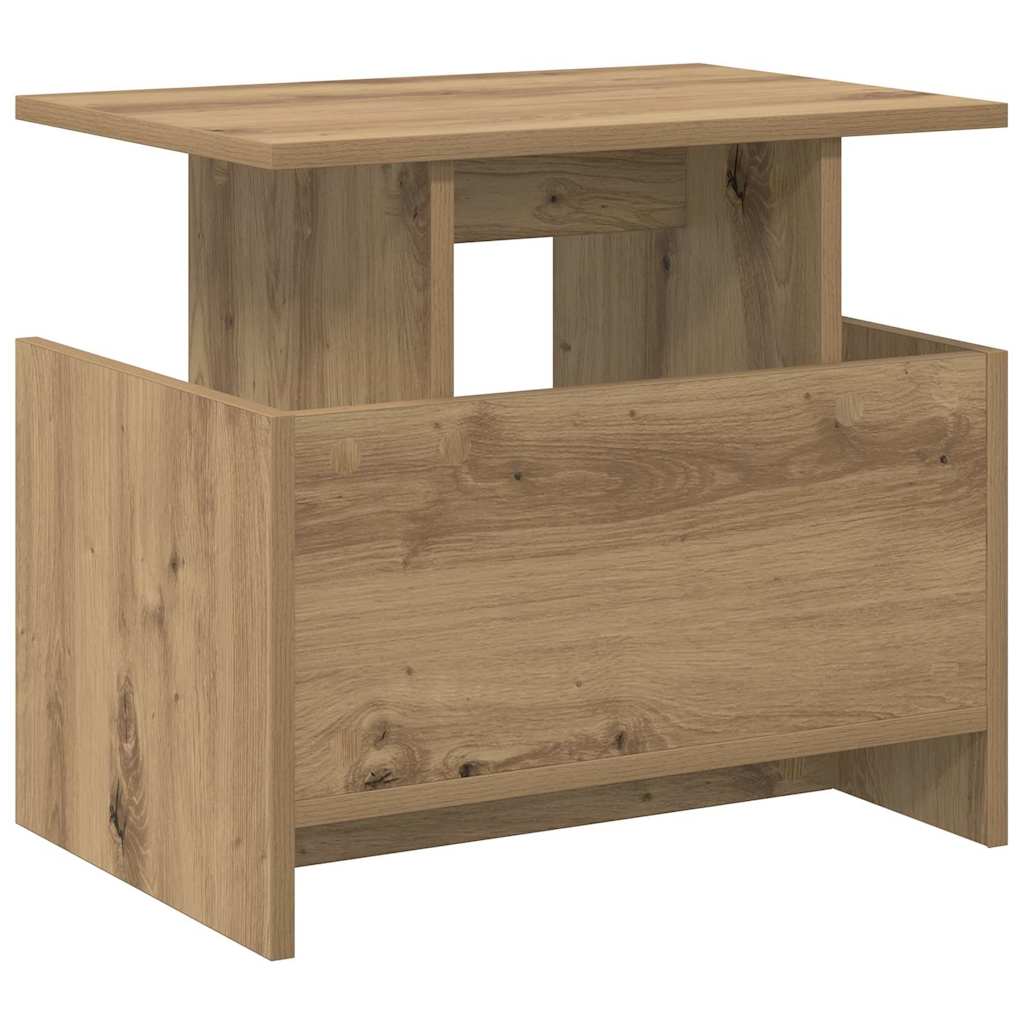 vidaXL Stół pod telewizor 2 pcs Dąb rzemieślniczy 50 x 35 x 45 cm