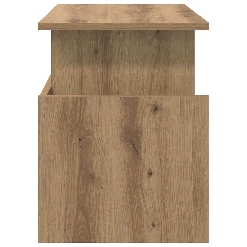 vidaXL Stół pod telewizor 2 pcs Dąb rzemieślniczy 50 x 35 x 45 cm