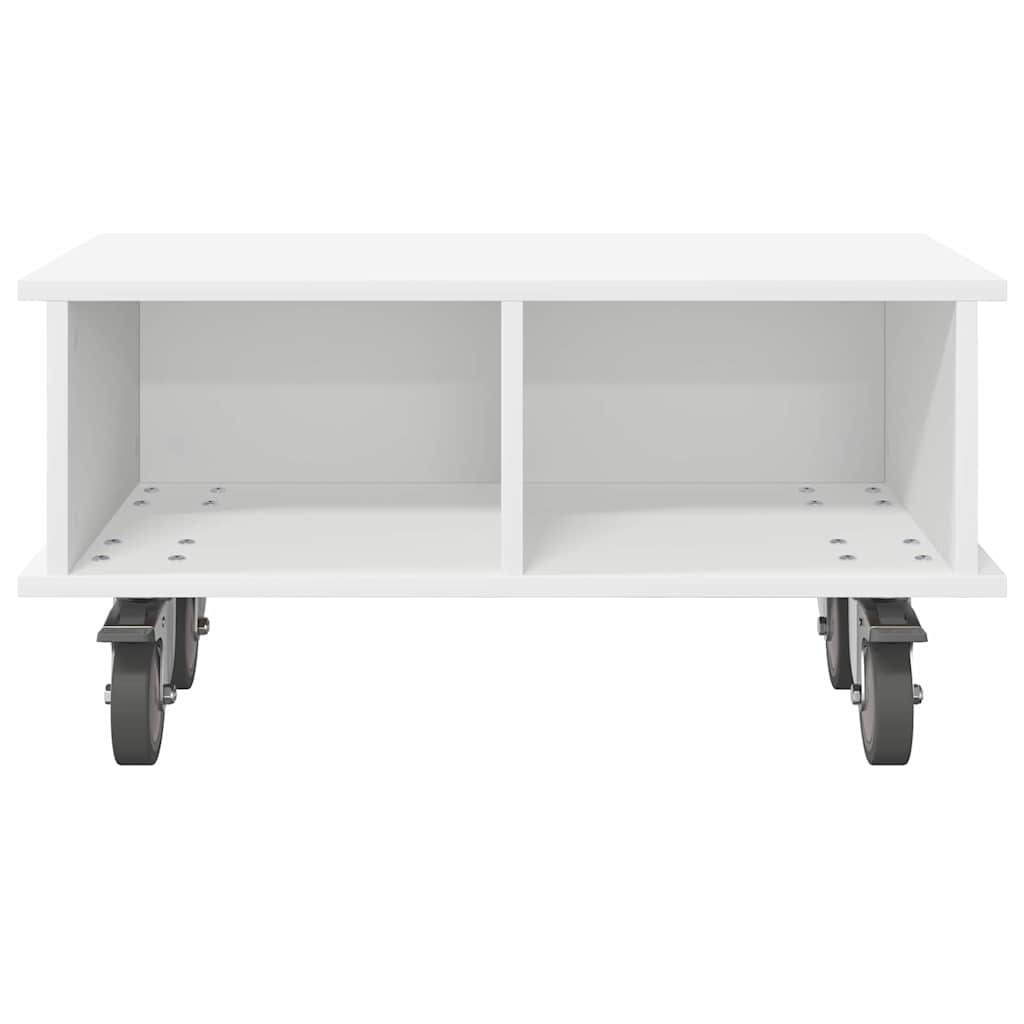 vidaXL Stół pod telewizor Biały 68,5 x 35 x 35 cm