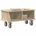 vidaXL Stół pod telewizor 68,5 x 35 x 35 cm Dąb Sonoma