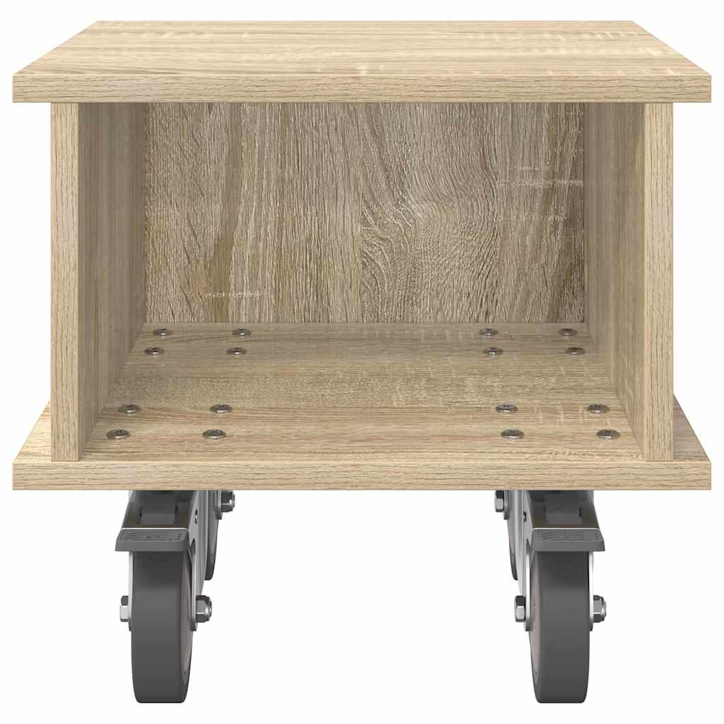 vidaXL Stół pod telewizor Dąb Sonoma 37 x 35 x 35 cm