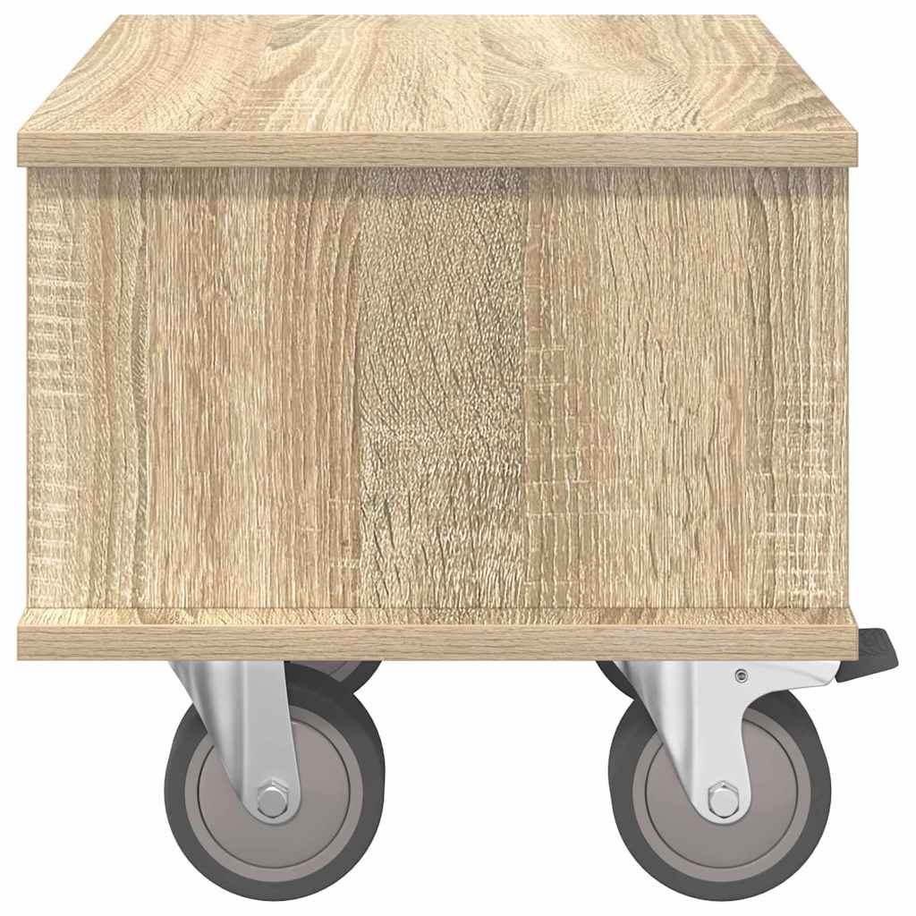 vidaXL Stół pod telewizor Dąb Sonoma 37 x 35 x 35 cm