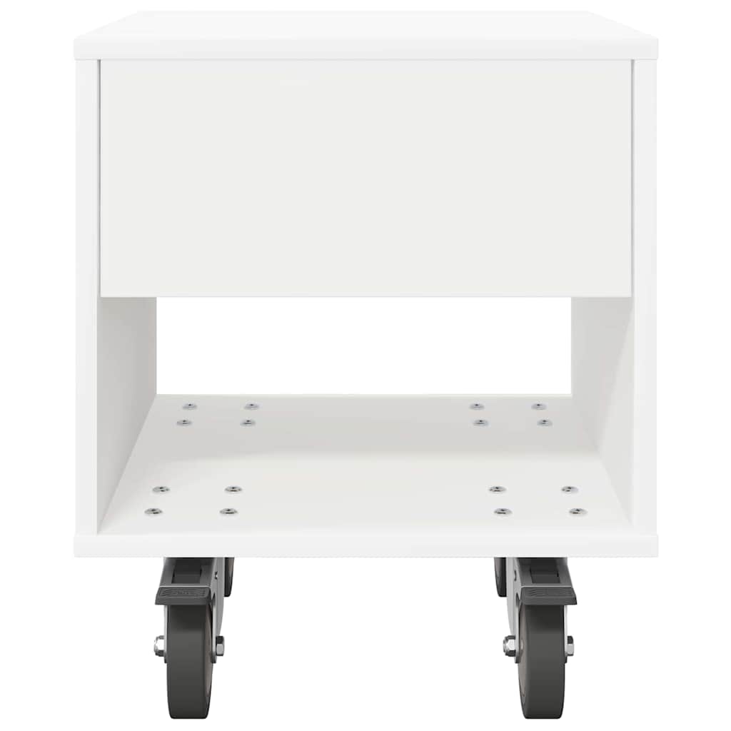 vidaXL Stolik nocny 2 pcs Biały 40,5 x 40 x 48 cm