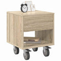 vidaXL Stolik nocny Dąb Sonoma 40,5 x 40 x 48 cm Drewno inżynieryjne