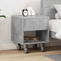 vidaXL Stolik nocny Betonowy szary 40,5 x 40 x 48 cm