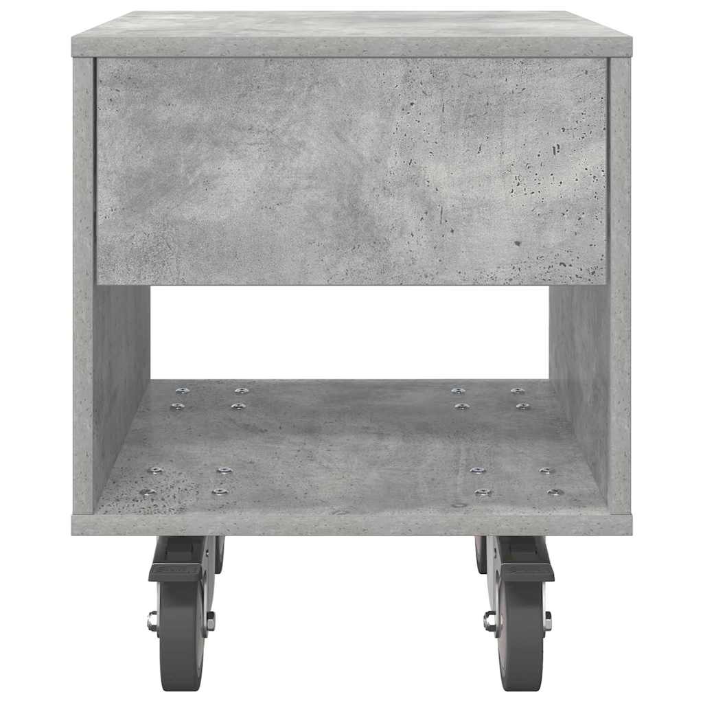 vidaXL Stolik nocny Betonowy szary 40,5 x 40 x 48 cm