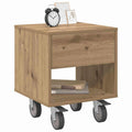 vidaXL Stolik nocny 2 pcs Dąb rzemieślniczy 40,5 x 40 x 48 cm