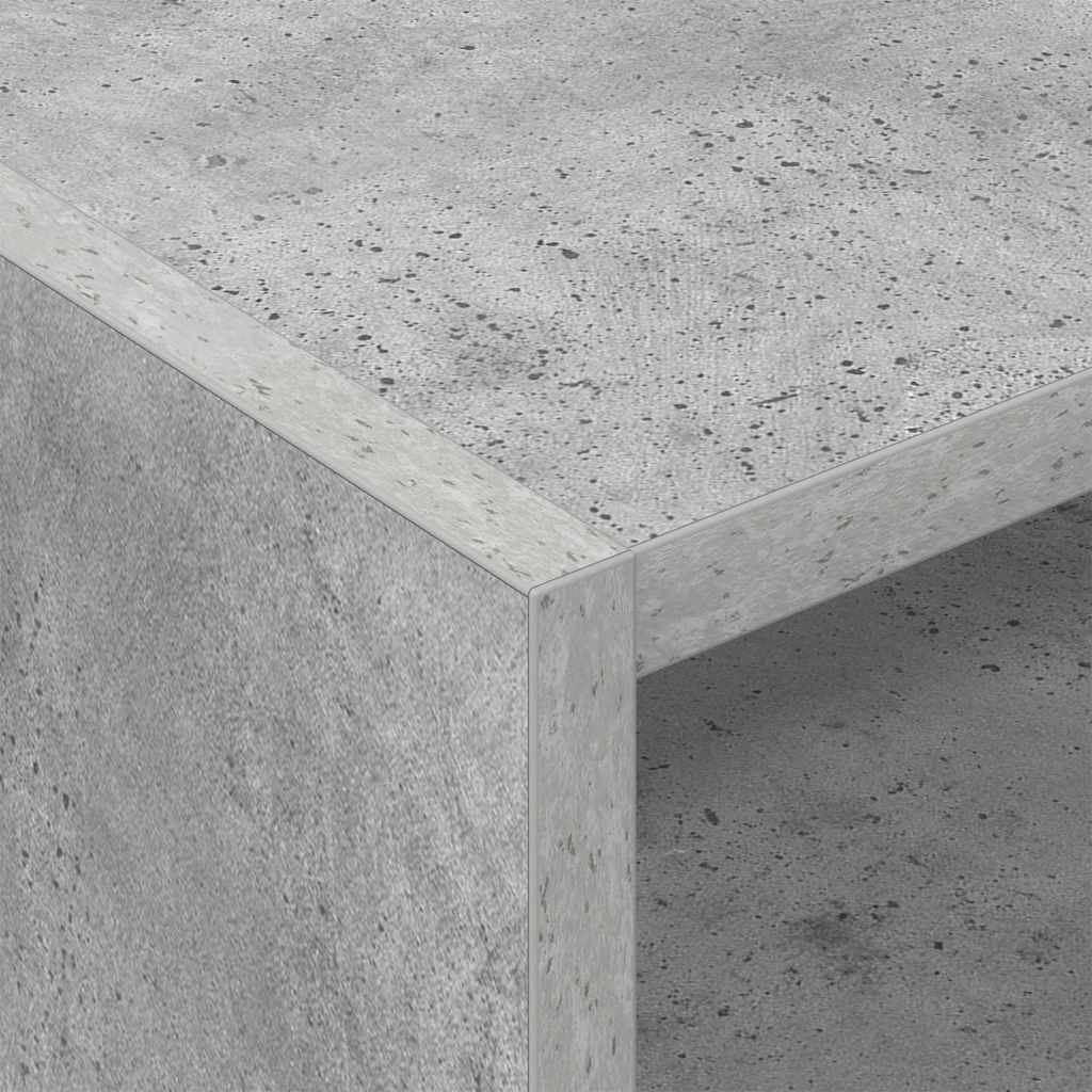 vidaXL Szafka na płyty winylowe Betonowy szary 78,5 x 35 x 45 cm