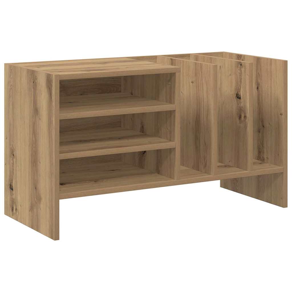 vidaXL Szafka na płyty winylowe Dąb rzemieślniczy 78,5 x 35 x 45 cm
