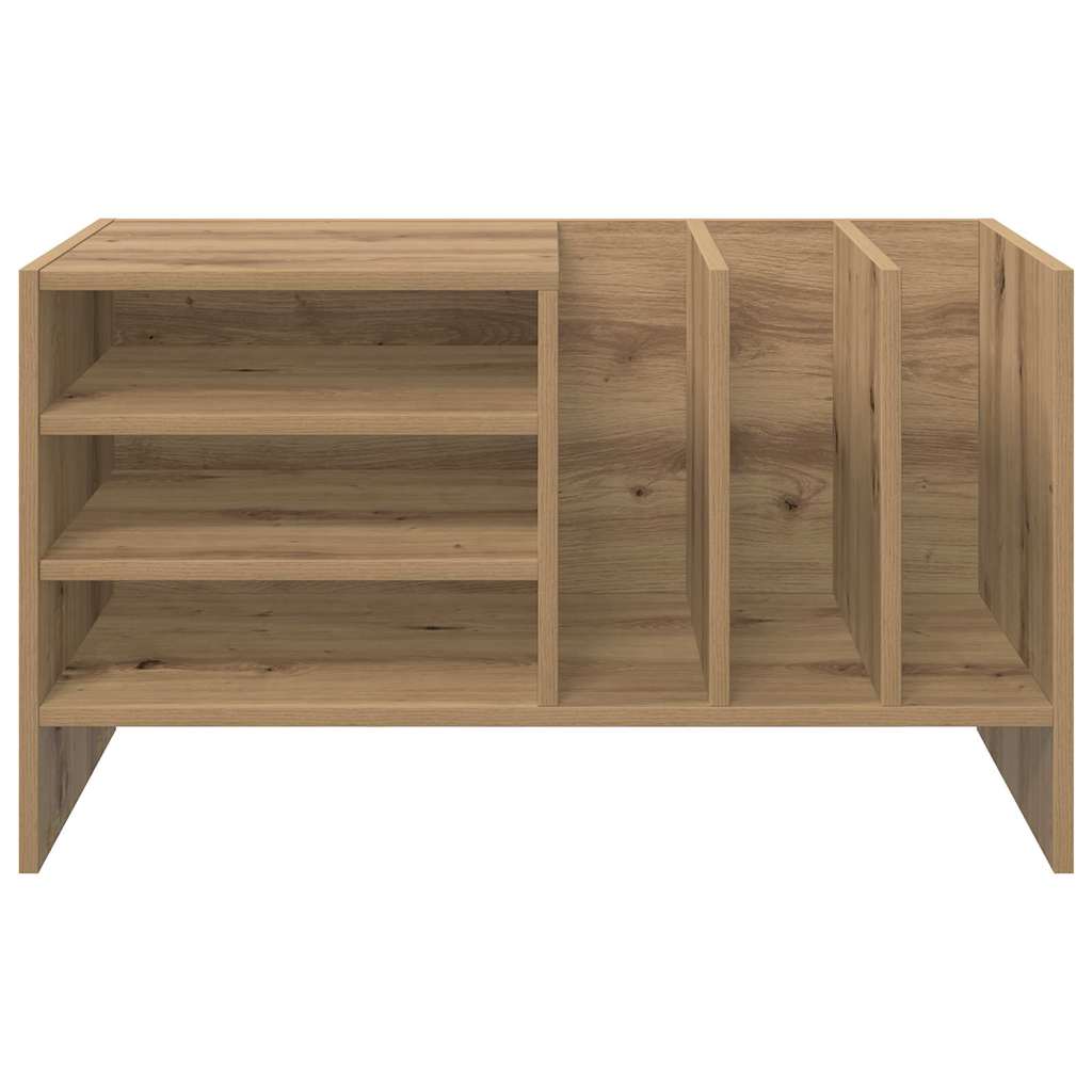 vidaXL Szafka na płyty winylowe Dąb rzemieślniczy 78,5 x 35 x 45 cm