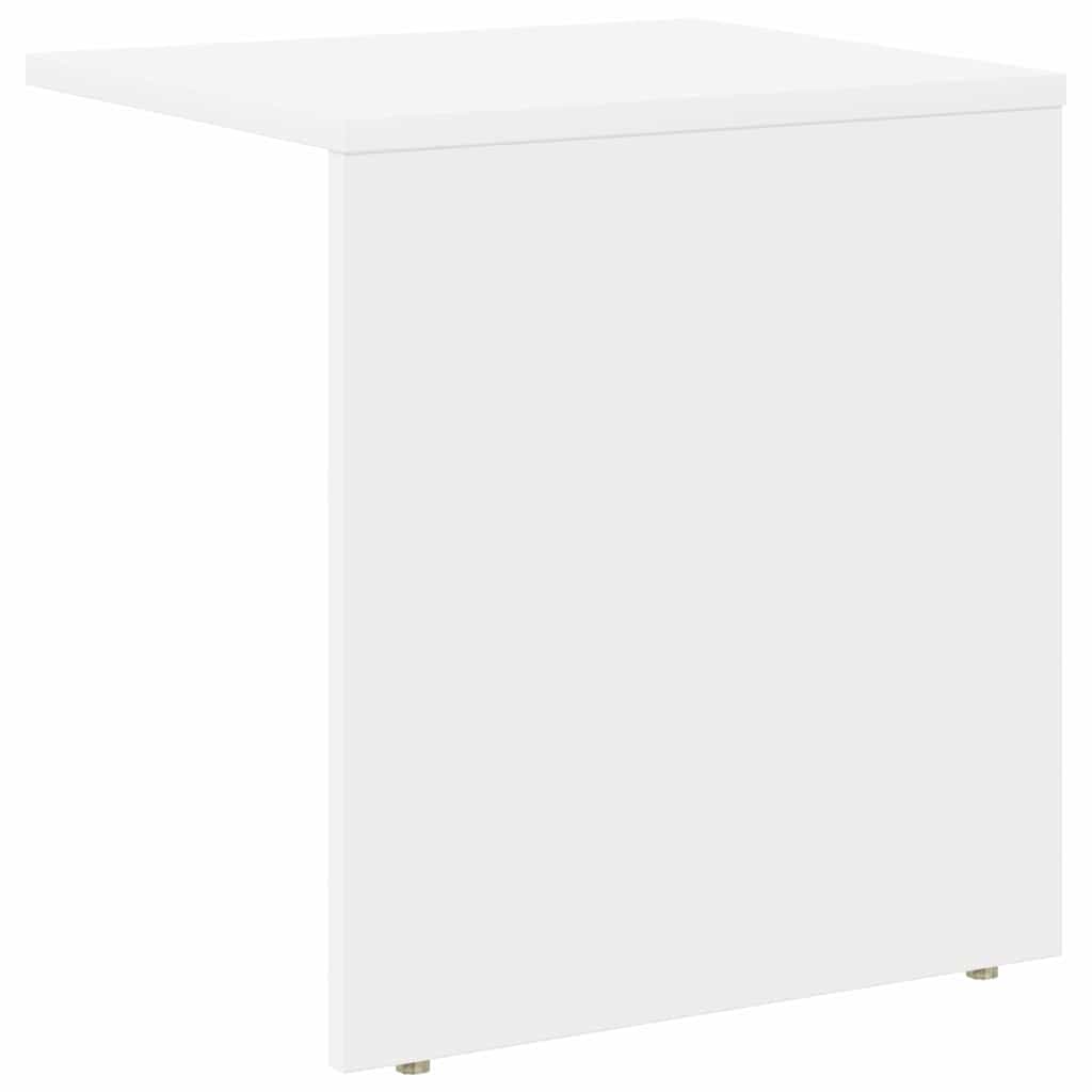 vidaXL Stolik końcowy Biały 37 x 32 x 40 cm Materiał drewnopochodny