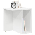 vidaXL Stolik końcowy Biały 37 x 32 x 40 cm Drewno inżynieryjne