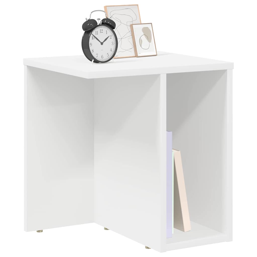 vidaXL Stolik końcowy 2 pcs Biały 37 x 32 x 40 cm