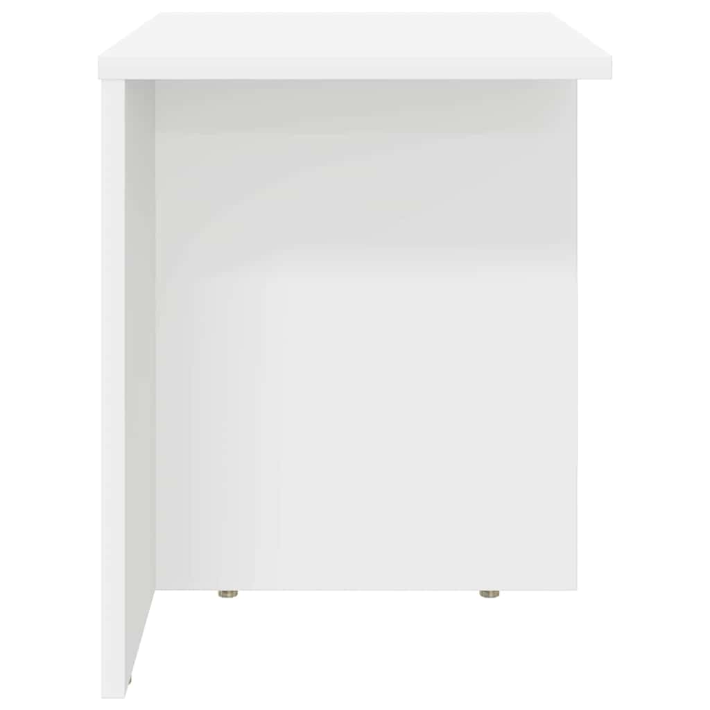vidaXL Stolik końcowy 2 pcs Biały 37 x 32 x 40 cm