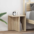 vidaXL Stolik końcowy 2 pcs Dąb Sonoma 37 x 32 x 40 cm
