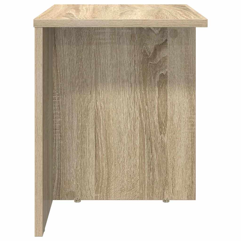 vidaXL Stolik końcowy 2 pcs Dąb Sonoma 37 x 32 x 40 cm