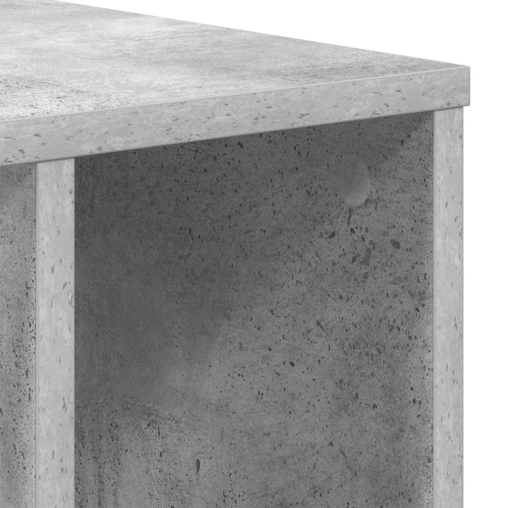 vidaXL Stolik końcowy Betonowy szary 37 x 32 x 40 cm