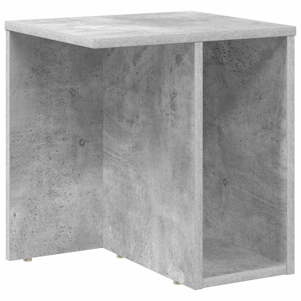 vidaXL Stolik końcowy 2 pcs Betonowy szary 37 x 32 x 40 cm