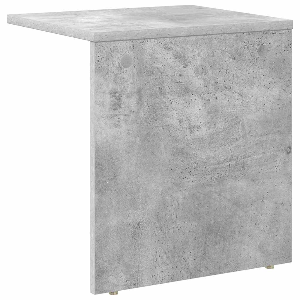 vidaXL Stolik końcowy 2 pcs Betonowy szary 37 x 32 x 40 cm