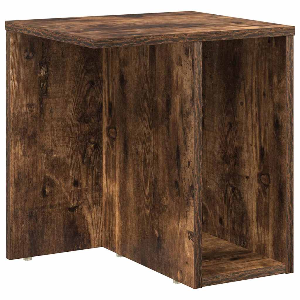 vidaXL Stolik końcowy 2 pcs Dąb wędzony 37 x 32 x 40 cm