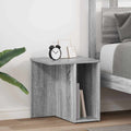 vidaXL Stolik końcowy 2 pcs Szary Sonoma 37 x 32 x 40 cm