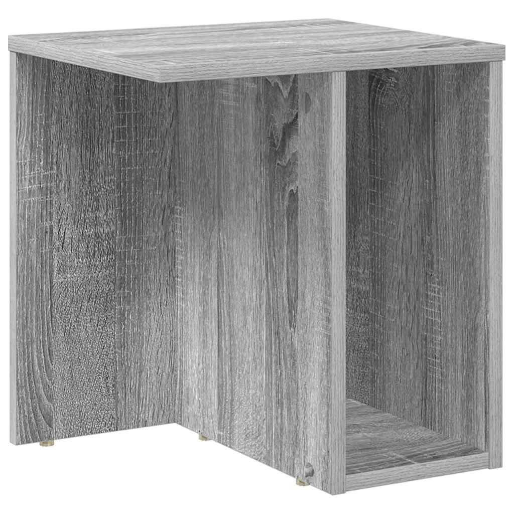 vidaXL Stolik końcowy 2 pcs Szary Sonoma 37 x 32 x 40 cm
