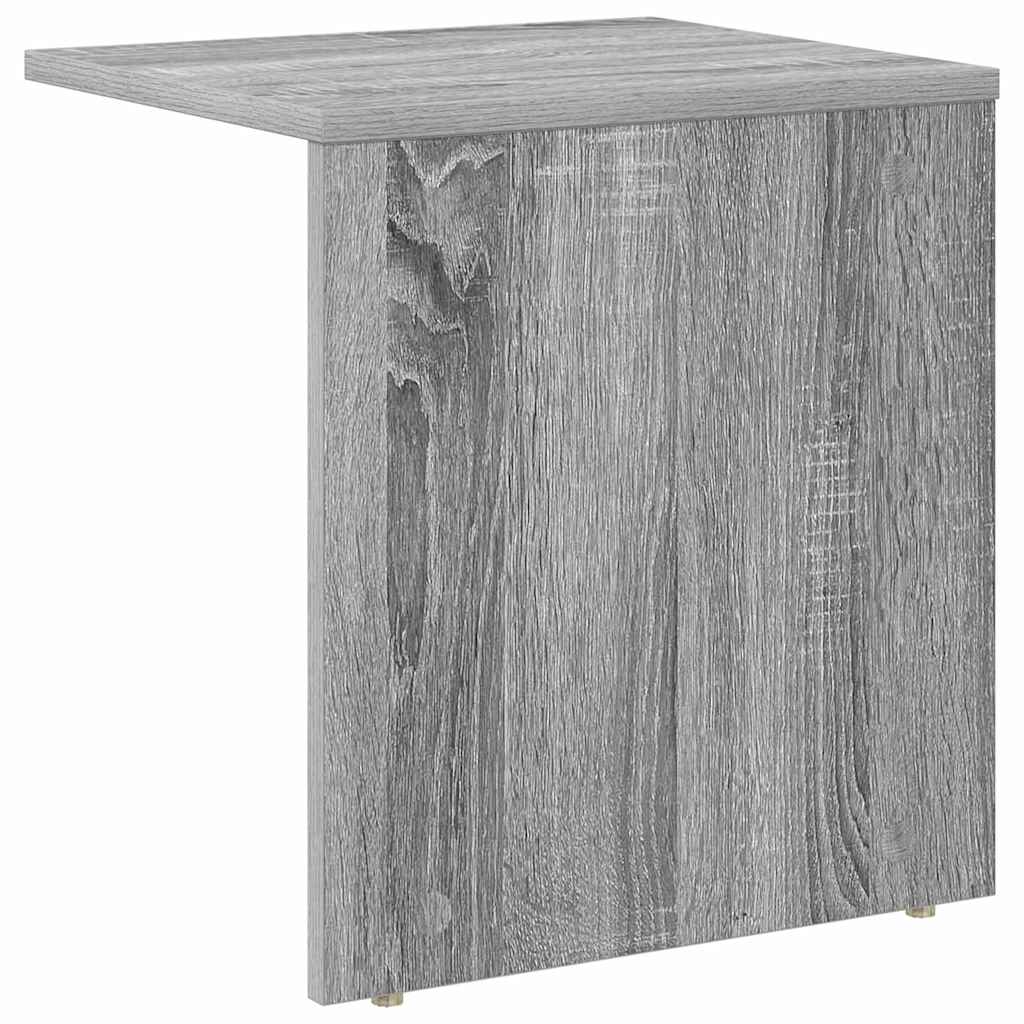 vidaXL Stolik końcowy 2 pcs Szary Sonoma 37 x 32 x 40 cm