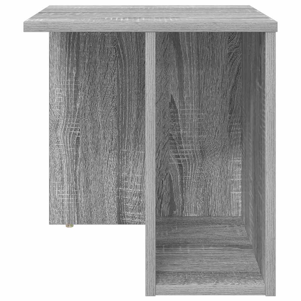 vidaXL Stolik końcowy 2 pcs Szary Sonoma 37 x 32 x 40 cm