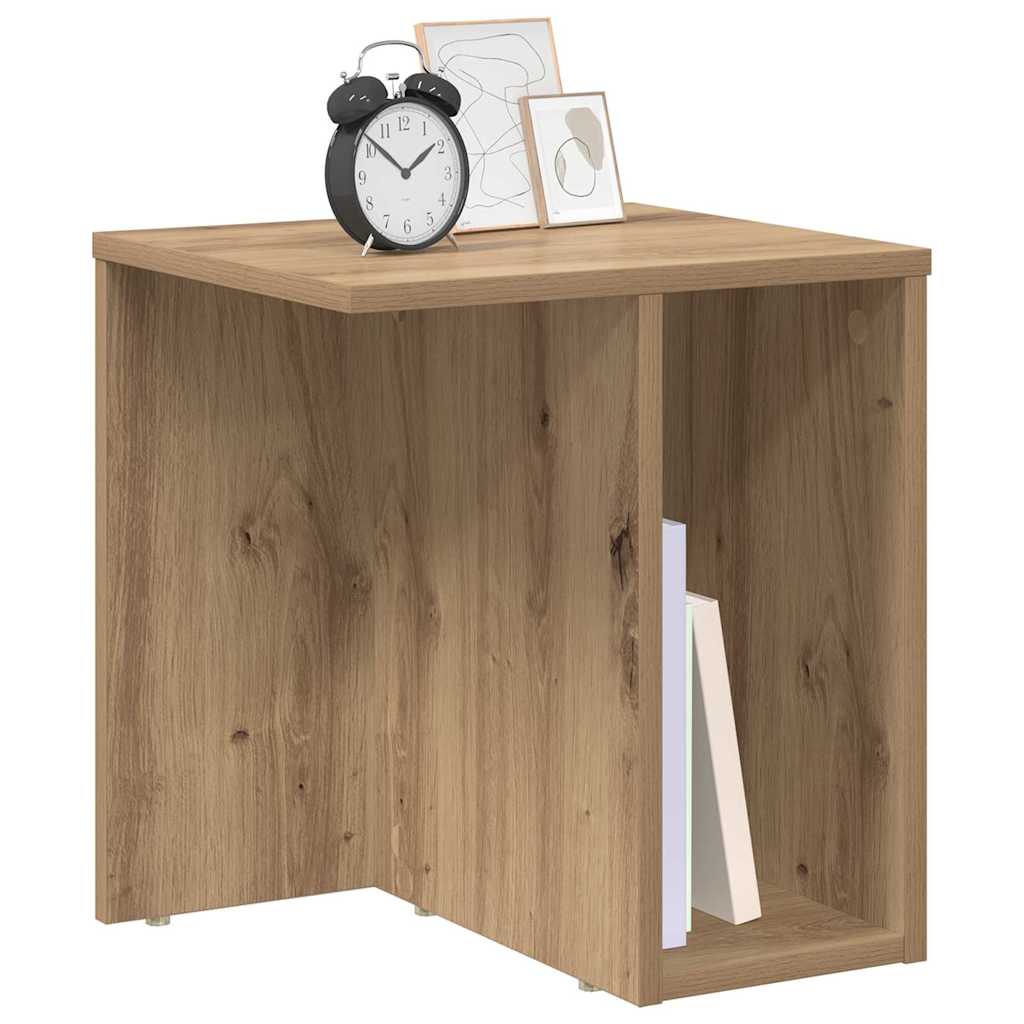 vidaXL Stolik końcowy 2 pcs Dąb rzemieślniczy 37 x 32 x 40 cm
