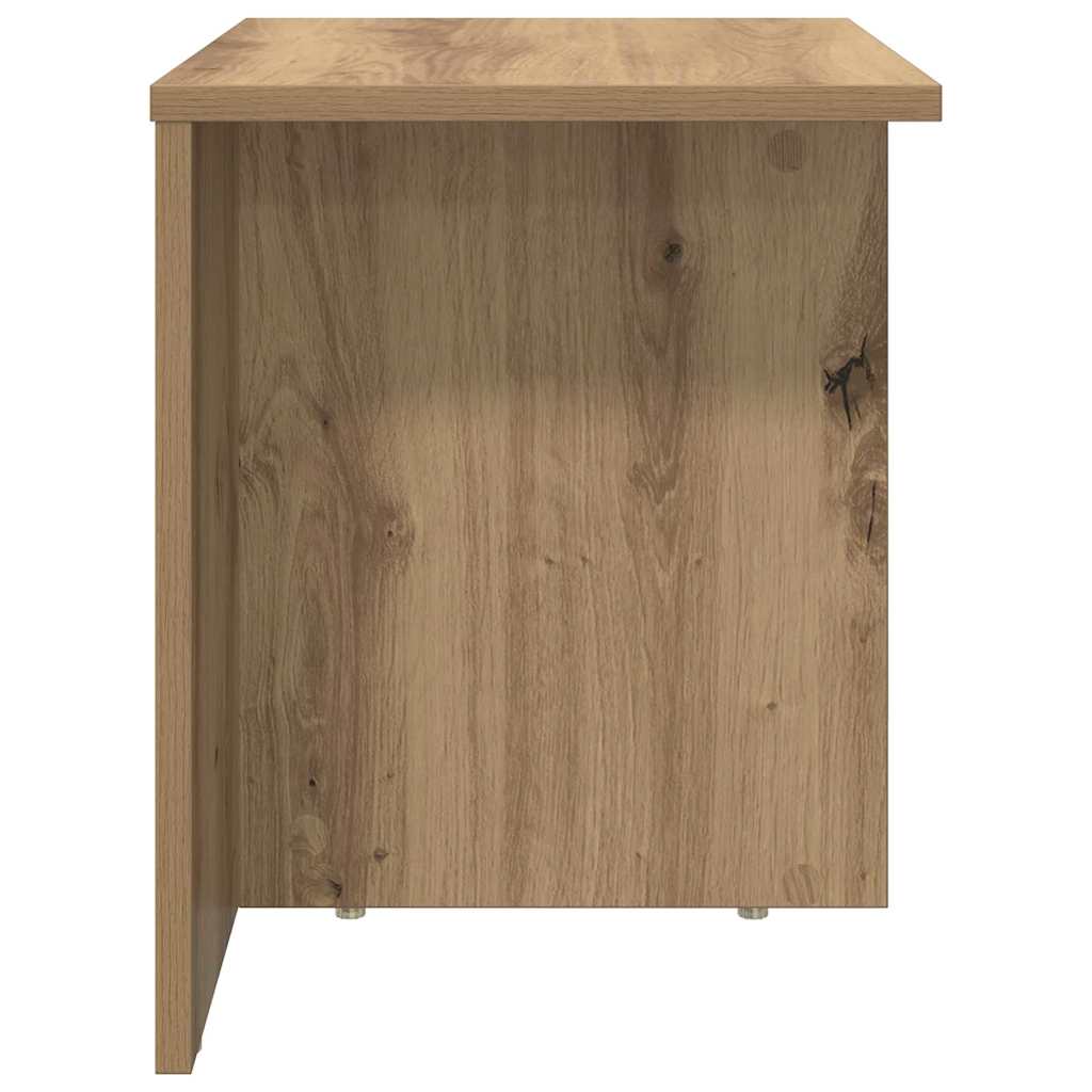 vidaXL Stolik końcowy 2 pcs Dąb rzemieślniczy 37 x 32 x 40 cm
