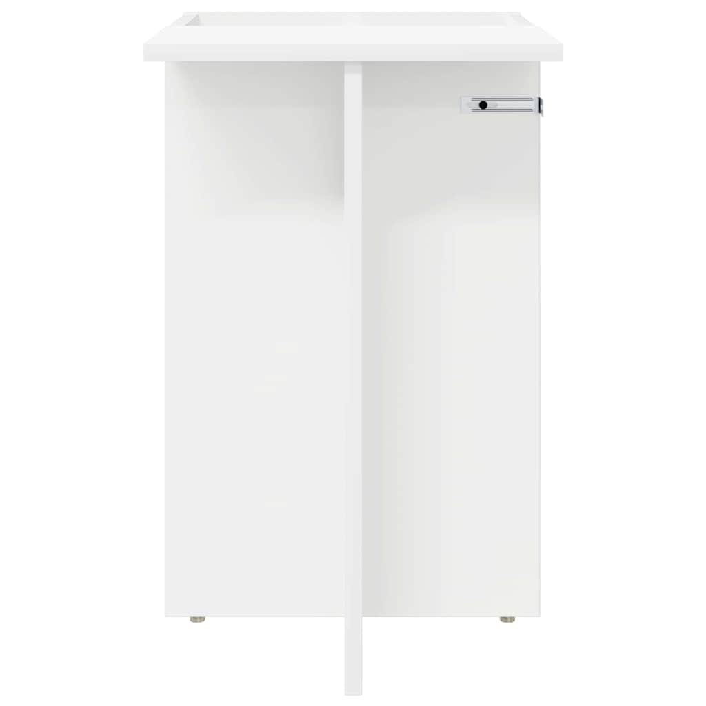 vidaXL Stolik końcowy Biały 35 x 40 x 55 cm Materiał drewnopochodny
