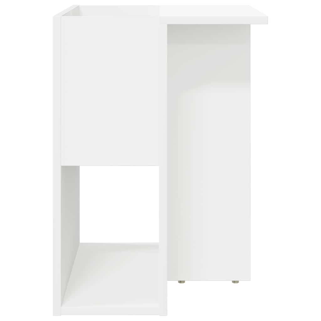 vidaXL Stolik końcowy Biały 35 x 40 x 55 cm Drewno inżynieryjne