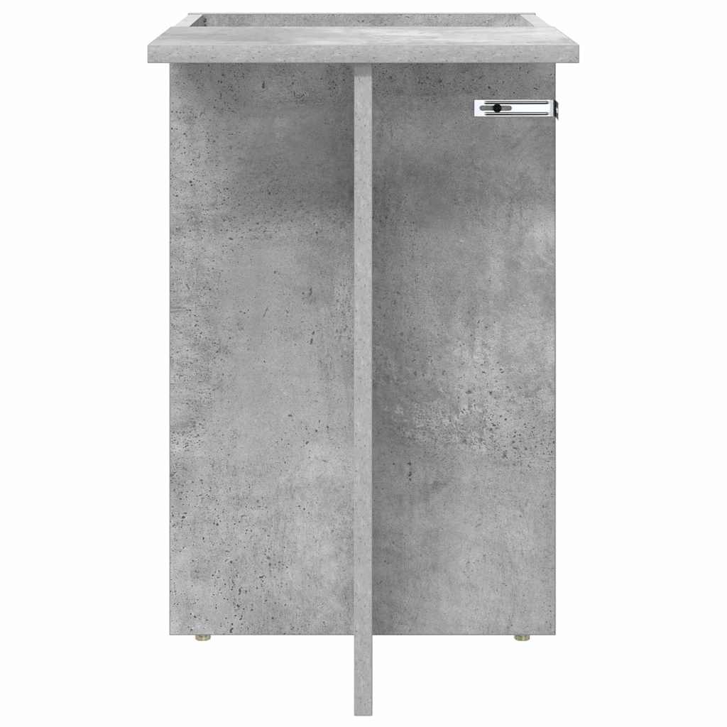 vidaXL Stolik końcowy Betonowy szary 35 x 40 x 55 cm