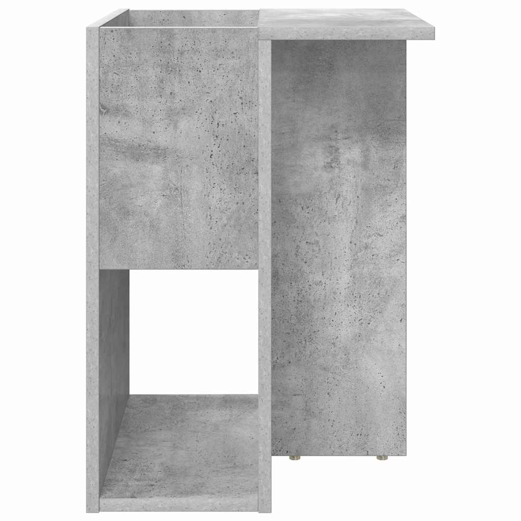 vidaXL Stolik końcowy Betonowy szary 35 x 40 x 55 cm