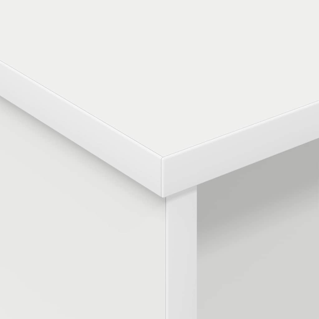 vidaXL Stolik nocny Biały 40 x 31 x 15 cm Materiał drewnopochodny