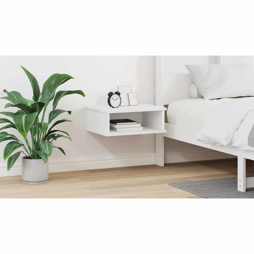 vidaXL Stolik nocny Biały 40 x 31 x 15 cm Drewno inżynieryjne