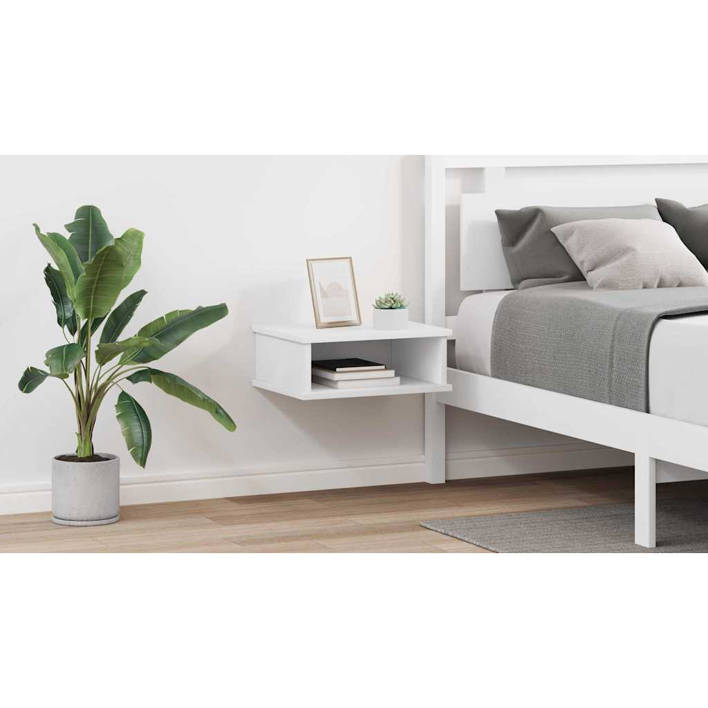 vidaXL Stolik nocny 2 szt. Biały 40 x 31 x 15 cm Drewno inżynieryjne